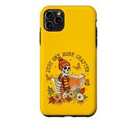 Carcasa para iPhone 11 Pro MAX Solo un capítulo más de Skeleton Reader Fall Book Lover Autumn