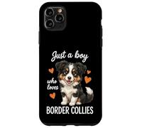 Carcasa para iPhone 11 Pro MAX Solo un Chico Que ama a los Border Collies