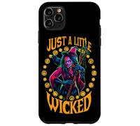 Carcasa para iPhone 11 Pro MAX Solo un pequeño Truco o Regalo Divertido para Brujas de Halloween
