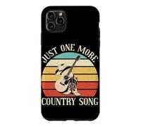 Carcasa para iPhone 11 Pro MAX Solo una canción Country más Amante de la música Country Occidental