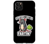 Carcasa para iPhone 11 Pro MAX Sometimes I Just Be Fartin Slob Rat Pedos Ratón Pedo Divertido