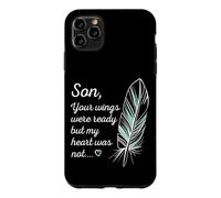 Carcasa para iPhone 11 Pro MAX Son Wings were Ready by My Heart Not Memorial