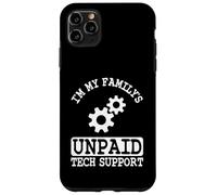 Carcasa para iPhone 11 Pro MAX Soporte técnico no pagado de I'm My Family Funny Mens
