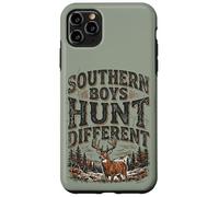 Carcasa para iPhone 11 Pro MAX Southern Boys Hunt Different Vintage Hunting Whitetail