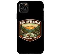Carcasa para iPhone 11 Pro MAX Souvenir del Parque Nacional New River Gorge Visitante de Virginia Occidental