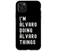 Carcasa para iPhone 11 Pro MAX Soy Álvaro Haciendo Cosas de Álvaro