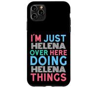 Carcasa para iPhone 11 Pro MAX Soy Helena aquí Haciendo Helena Things Nombre