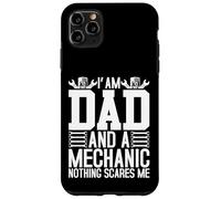 Carcasa para iPhone 11 Pro MAX Soy papá y un mecánico Nada me Asusta