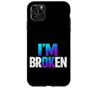 Carcasa para iPhone 11 Pro MAX Soy Roto: Frase Emocional sobre Vulnerabilidad