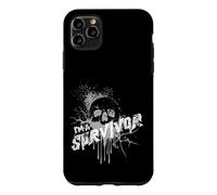 Carcasa para iPhone 11 Pro MAX Soy un sobreviviente Sonriendo a través del daño - Sarcástico