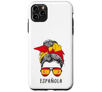 Carcasa para iPhone 11 Pro MAX Spanish Española Girl Spanish Heritage Spain Flag