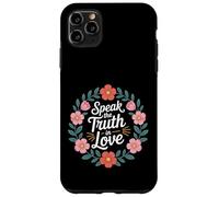 Carcasa para iPhone 11 Pro MAX Speak The Truth In Love Amable honestidad fe -