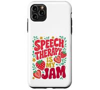 Carcasa para iPhone 11 Pro MAX Speech Therapy is My Jam Boho Floral | SLP Speech Therapist