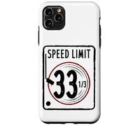 Carcasa para iPhone 11 Pro MAX Speed Limit 33 1/3 RPM Vinyl Registro Álbum de Música DJ