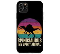 Carcasa para iPhone 11 Pro MAX Spinosaurus Retro Sunset My Spirit Animal