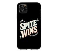 Carcasa para iPhone 11 Pro MAX Spite Wins Be The Problem Funny Sarcastic Retro Cita Humor