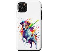 Carcasa para iPhone 11 Pro MAX Splash Art Jack Russell