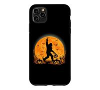 Carcasa para iPhone 11 Pro MAX Spooky Halloween Full Moon Bigfoot Pumpkin Funny Sasquatch