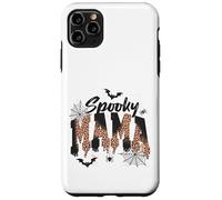 Carcasa para iPhone 11 Pro MAX Spooky Mama Leopard Print Ghost Halloween Design