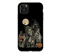 Carcasa para iPhone 11 Pro MAX Spooky Szn Zombie Girl Selfie Divertido Halloween