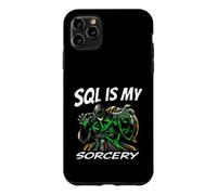 Carcasa para iPhone 11 Pro MAX SQL Developer Sorcery Funny Database Admin Programmer