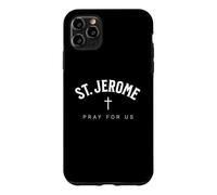 Carcasa para iPhone 11 Pro MAX St. Jerome Catholic Patron Christian Saint
