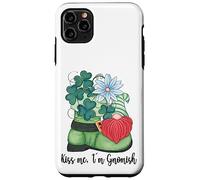 Carcasa para iPhone 11 Pro MAX St. Patricks Day GNOME and Shamrock Decor For Women Kiss Me