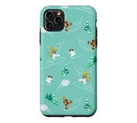 Carcasa para iPhone 11 Pro MAX Star Wars Holiday Ice Skating Winter Rebel Heroes Pattern