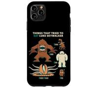 Carcasa para iPhone 11 Pro MAX Star Wars Things That Tried to Eat Luke Skywalker Funny