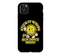 Carcasa para iPhone 11 Pro MAX Stick It Where The Sun Don't Shine - Novedad de Actitud Divertida