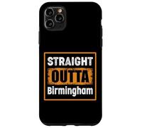 Carcasa para iPhone 11 Pro MAX Straight Outta Birmingham Alabama USA Retro Envejecido