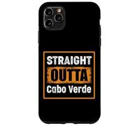 Carcasa para iPhone 11 Pro MAX Straight Outta Cabo Verde Retro Envejecido Vintage Humor