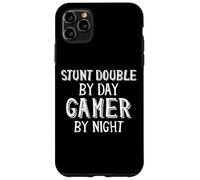 Carcasa para iPhone 11 Pro MAX Stunt Double by Day Gamer by Night Movie Effect Stunt Double