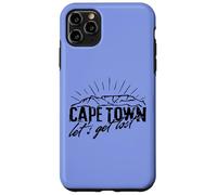 Carcasa para iPhone 11 Pro MAX Sudáfrica Ciudad del Cabo Table Mountain Travel Hiking Gifts