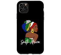Carcasa para iPhone 11 Pro MAX Sudáfrica Tribal Boho Herencia Étnica Mujer Negra