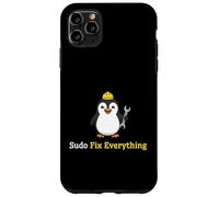 Carcasa para iPhone 11 Pro MAX Sudo Fix Everything Linux Administrador Programador del Sistema