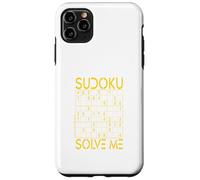 Carcasa para iPhone 11 Pro MAX Sudoku Solve Me Puzzle Lógica Pensamiento Rompecabezas