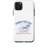 Carcasa para iPhone 11 Pro MAX Summer Vibes Only Surf Sun Cove Beach Vacaciones