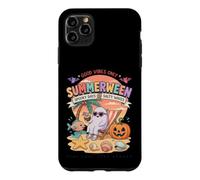 Carcasa para iPhone 11 Pro MAX Summerween Ghost Chilling Beach Calabaza