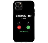 Carcasa para iPhone 11 Pro MAX Sun Moon Lake está Llamando y Debo IR a Taiwán Viajando