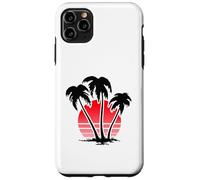 Carcasa para iPhone 11 Pro MAX Sunset Beach Palm Trees for Summer Vacation or Holidays