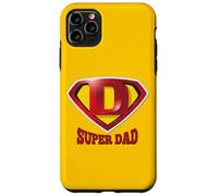 Carcasa para iPhone 11 Pro MAX Super Dad Shield tee Shirt, Happy Father's Day, Best Father