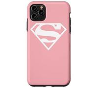 Carcasa para iPhone 11 Pro MAX Supergirl White & Pink Shield