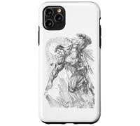 Carcasa para iPhone 11 Pro MAX Superman Pencil City To Space Sketch