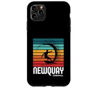 Carcasa para iPhone 11 Pro MAX Surf Newquay Cornwall Playa Vintage Retro Surf