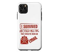 Carcasa para iPhone 11 Pro MAX Survived Another Meeting That Could’ve Been An Email Office