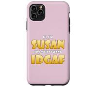 Carcasa para iPhone 11 Pro MAX Susan Joke Idgaf Meme Cute Halloween Costume For Susans