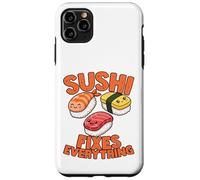 Carcasa para iPhone 11 Pro MAX Sushi Divertido lo arregla Todo Amante de la Comida