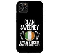 Carcasa para iPhone 11 Pro MAX Sweeney Apellido Irlandés Apellido Heráldico Celta Clan