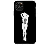 Carcasa para iPhone 11 Pro MAX Swinger Upside Down Piña con diseño de Silueta Sexy